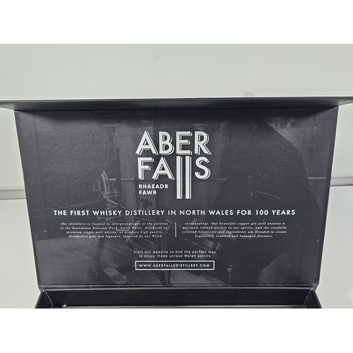 224 - A boxed set of Aber Falls Rhaeadr Fawr set of 5 liqueurs. The set includes miniature salted toffee l... 