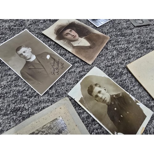 215D - A very large quantity of early vintage and antique photographs covering various subjects, some inter... 