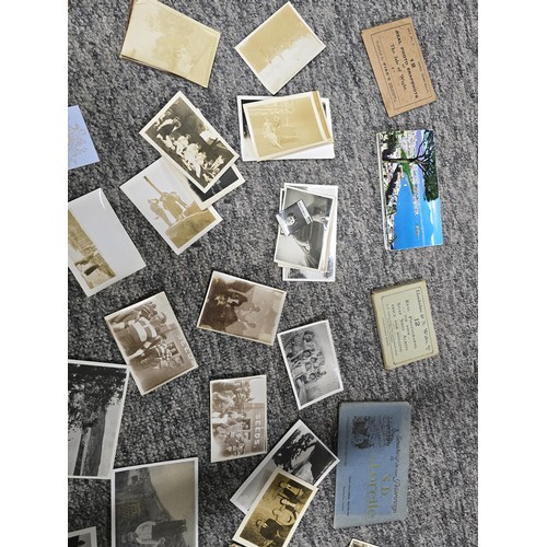 215D - A very large quantity of early vintage and antique photographs covering various subjects, some inter... 