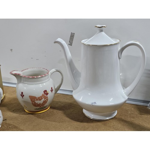 26A - Quantity of various items to include 2x brand new photo frames, a tall Royal Standard coffee pot, a ... 
