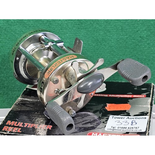 8 - Vintage MASTERLINE DEBUT DB60 MULTIPLIER REEL, UNUSED in Original Box, Level Wind, Right Hand Retrie... 