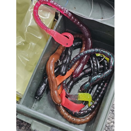 2 - 2 cork handled fishing rods, both are 2 piece with the corks and eyes in good order, complete with a... 