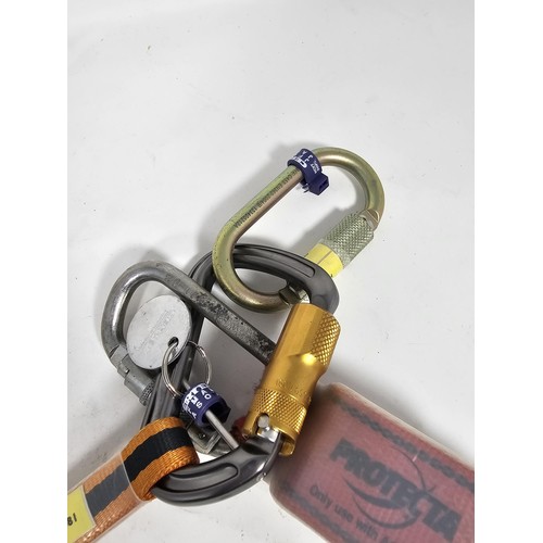 9 - A mixed lot of industrial fall‑arrest and access‑safety equipment, including a CABLOC/CASLOC cable‑g... 