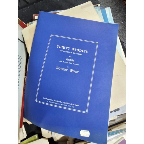 14 - A large collection of written music for piano, recorder etc covering various subjects to include Gri... 