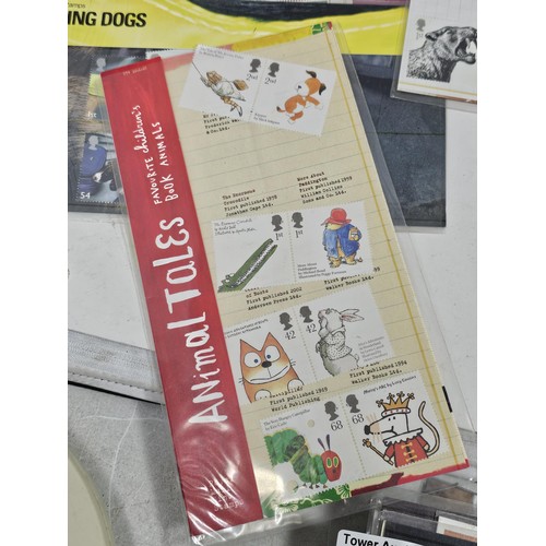 16 - A collection of First day covers and stamps all in sealed packets covering various subjects to inclu... 