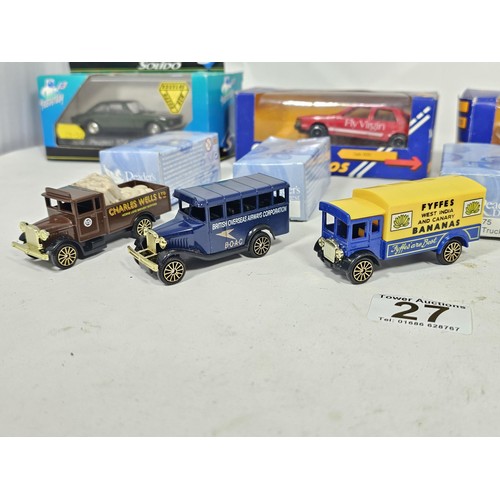27 - A collection of 10x boxed Corgi diecast vehicles 4x larger scale and 6x having smaller scale to incl... 