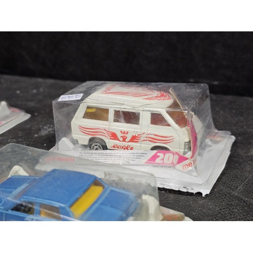 28 - A collection of 6x Majorette sealed vehicles to include cars, vans and lorries