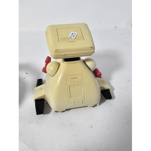37 - 2x Tomy mechanical robot toys to include a R.O.B. style robotic figure in white and red together wit... 