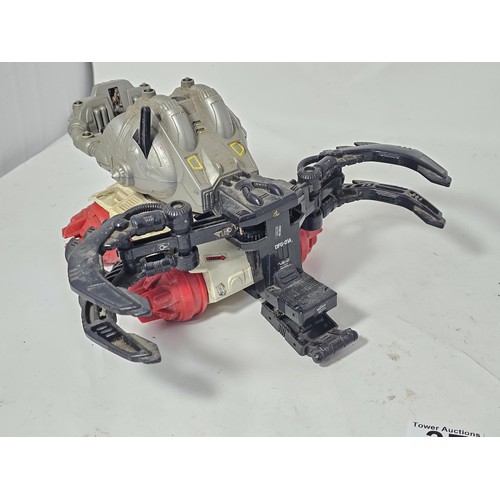 37 - 2x Tomy mechanical robot toys to include a R.O.B. style robotic figure in white and red together wit... 