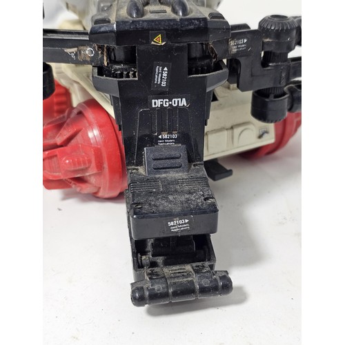 37 - 2x Tomy mechanical robot toys to include a R.O.B. style robotic figure in white and red together wit... 