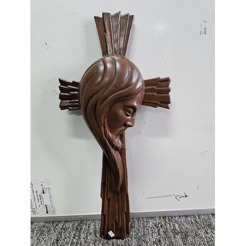 53 - 2 shelves containing a collection of religious related items, to include 11 Russian style iconograph... 