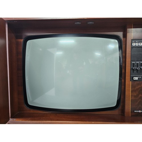 48A - A very rare Decca Sovereign 100 series colour television specifically made for the 1977 Silver jubil... 