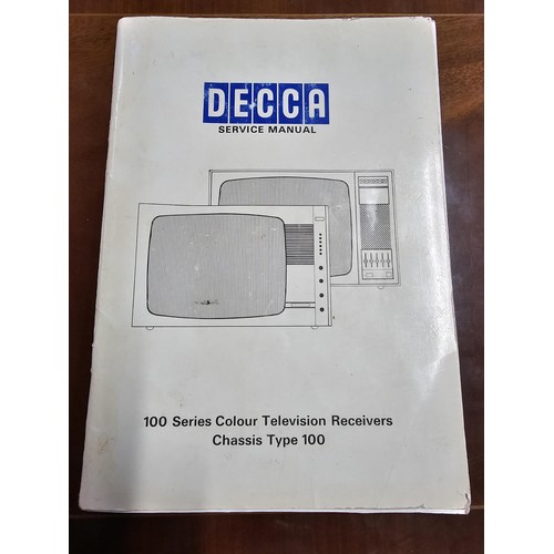 48A - A very rare Decca Sovereign 100 series colour television specifically made for the 1977 Silver jubil... 