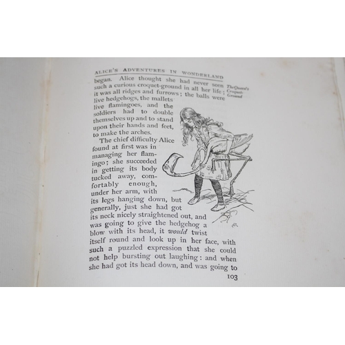 155 - Dodgson, Charles Lutwidge - Alice's Adventures in Wonderland, one of 1130, illustrated by Arthur Rac... 