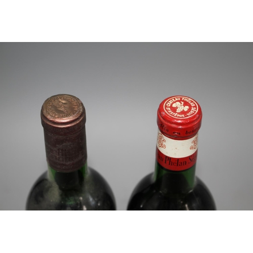 159 - A bottle of Chateau Giscours Margaux 1974 and a bottle of Chateau Phelan Segur 1972 Condition: Marga... 