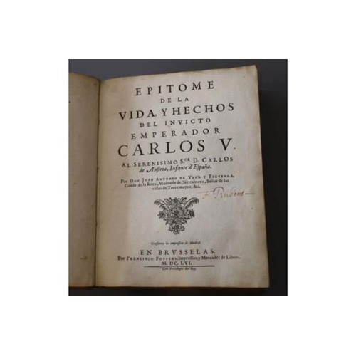 241 - Vera y Figueroa, Juan Antonio de, conde de la Roca, 1588-1658. - Epitome de la vida y hechos del inv... 