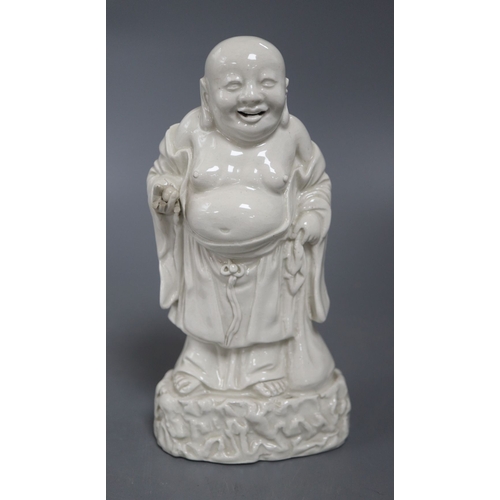 1206 - A Chinese blanc-de-chine figure of Shao Lao