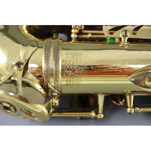 29 - A Henri Selmer, Paris 1959 Mark VI brass lacquered alto saxophone, serial no. M.82599, with mother o... 