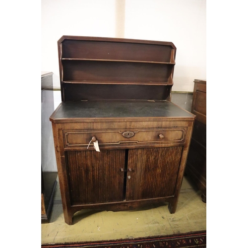 16 - A metamorphic chiffonier, width 94cm, depth 52cm, height 88cm