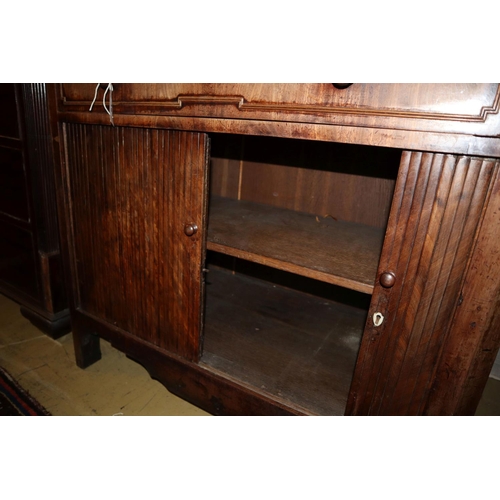 16 - A metamorphic chiffonier, width 94cm, depth 52cm, height 88cm