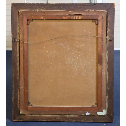 400 - Early 19th century English Schooloil on canvasHalf length portrait of a youth standing with his hand... 