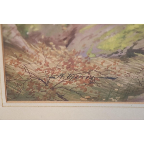 458 - William Murray (1843-1897)set of 4 watercolours with gouacheHunting scenessigned11.5 x 17.25in.CONDI... 