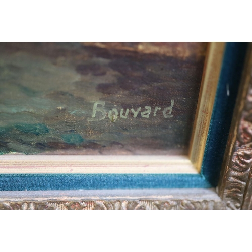 469 - § A. Bouvard Jnr (1870-1956)oil on canvasVenetian canal scenesigned10.25 x 13.5in.CONDITION: Oil on ... 