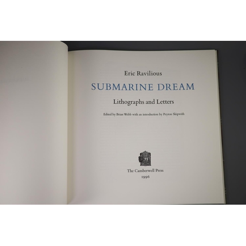 472 - Eric Ravilious (1903-1942), Submarine Dream, lithographs and letters, Camberwell Press 1996, with co... 