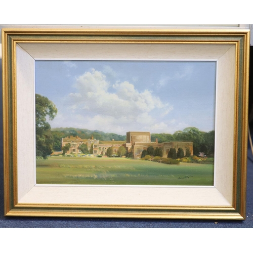 481 - § Frank Wootton (1911-1978)oil on canvas'Glyndebourne'signed, inscribed verso and dated 198411 x 15.... 