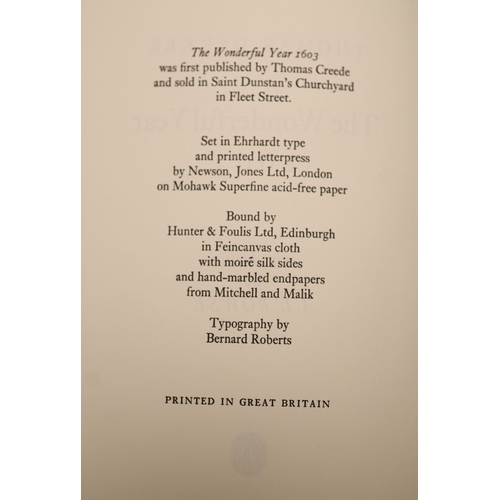 1308 - Wilmot, John, The Earl of Rochester, Perfect and Imperfect Enjoyments: Poems, quarter bound in leath... 