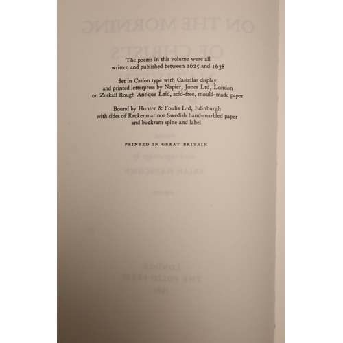 1308 - Wilmot, John, The Earl of Rochester, Perfect and Imperfect Enjoyments: Poems, quarter bound in leath... 