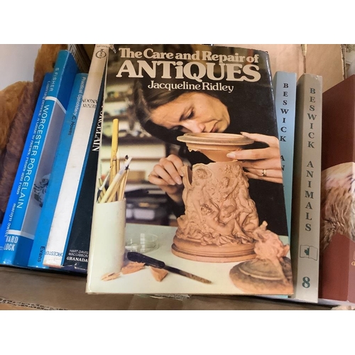 294 - A quantity of mixed reference books to include The Care and Repair of Antiques, The Beswick Price Gu... 