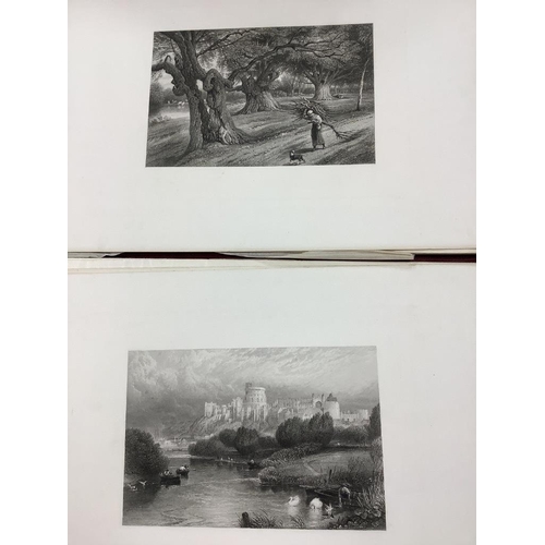 320 - Birket Foster, 14 of 17 steel engravings present