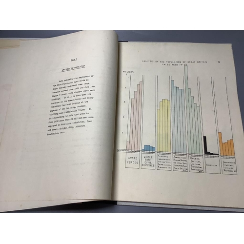 356 - Diagrammatic Representation of Certain Phases of the War, publ. 1946 Provenance Stanley Morris MBE, ... 