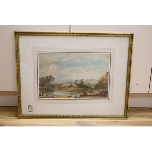 560 - George Bryant Campion (1796-1870), watercolour, 'Old Highgate', signed, 27 x 41cm