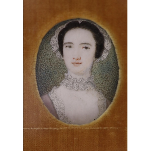 275 - Irish School circa 1800Miniature portraits of members of the Burges family and of Lord Nelsonwaterco... 