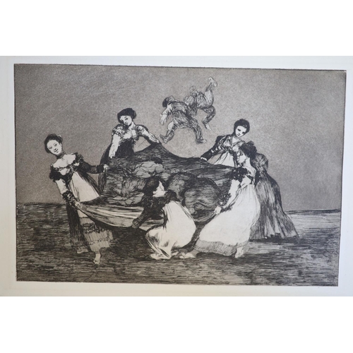 332 - Francisco De Goya (Spanish, 1746-1828)Disparate feminino (Feminine Folly),  from Los Proverbios,Etch... 