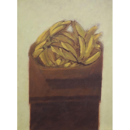 425 - Carlos Scliar (Brazilian, 1920-2001)Camela c Bananasoil on boardinscribed verso and dated 19374 x 54... 