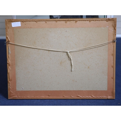 427 - Edward Wesson (1910-1983)Beach scenewatercolour on papersigned in ink32 x 49.5cm... 