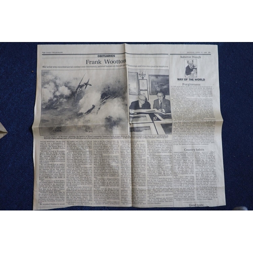 448 - Frank Wootton (1914-1998)Thames Barges, Pinmill, River Orwelloil on canvassigned and inscribed verso... 