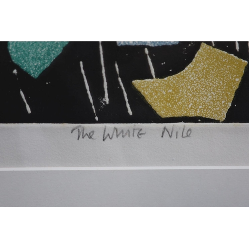 451 - § Julian Trevelyan (1910-1988)'The White Nile'etching with aquatint printed in colourssigned and ins... 