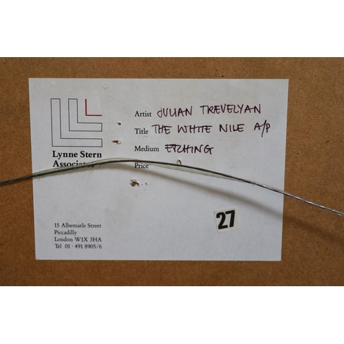 451 - § Julian Trevelyan (1910-1988)'The White Nile'etching with aquatint printed in colourssigned and ins... 