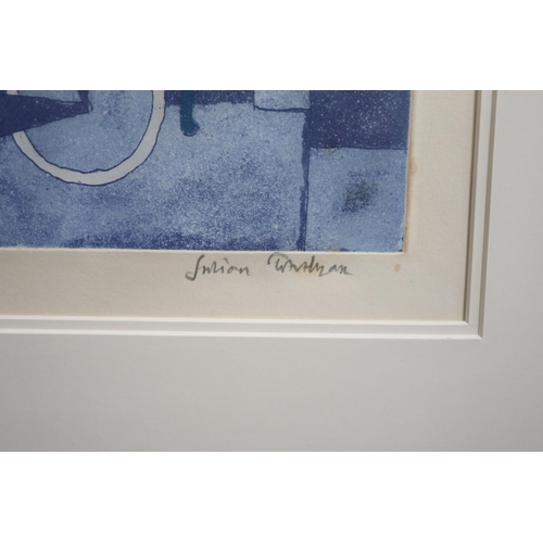 454 - § Julian Trevelyan (1910-1988)Outside KampalaEtching with aquatint printed in colourssigned, 16/1253... 