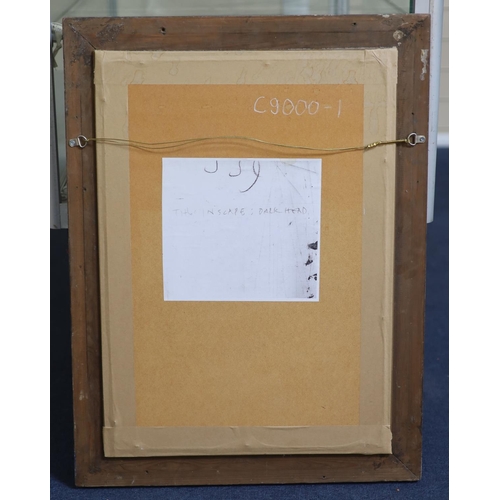 457 - § Roy Turner Durrant (1928-1997)Head studyink and wash on papersigned and dated '6450 x 34cm... 