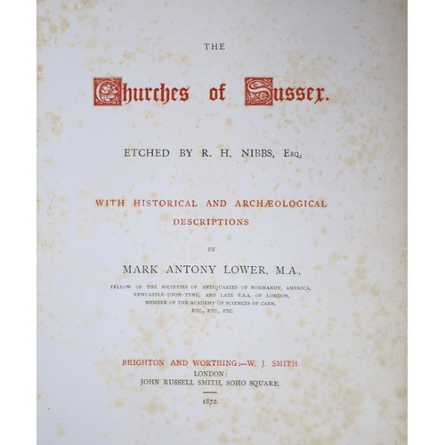 113 - °  Horsfield, Rev. T.W - The History and Antiquities of Lewes and its Vicinity, 1st edition, 2 vols ... 