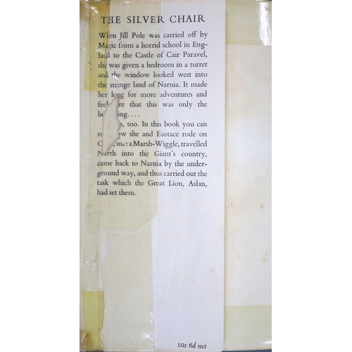 21 - °  Lewis, Clive Staples - The Silver Chair, 1st edition, 8vo, illustrated by Pauline Baynes, origina... 