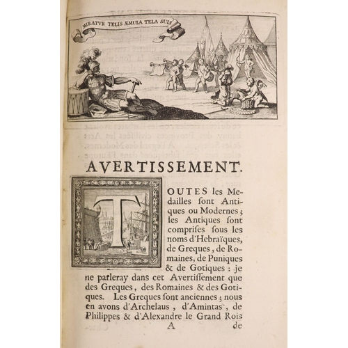 234 - °  Bizot, Pierre. Histoire Metallique de la Republique de Hollande.nouvelle edition, augmentee de me... 