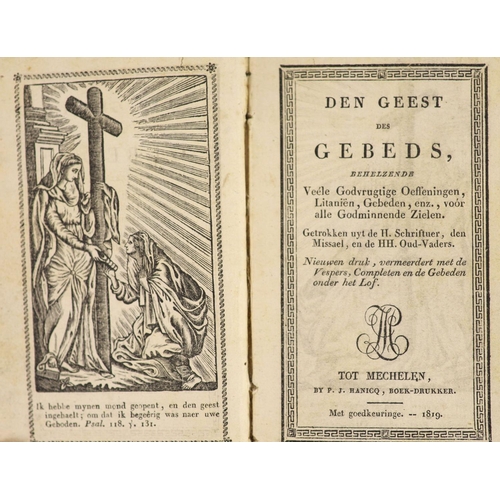 258 - °  [Dutch Prayer Book] Den Geest des Gebends ...engraved frontis, title within decorated border; con... 