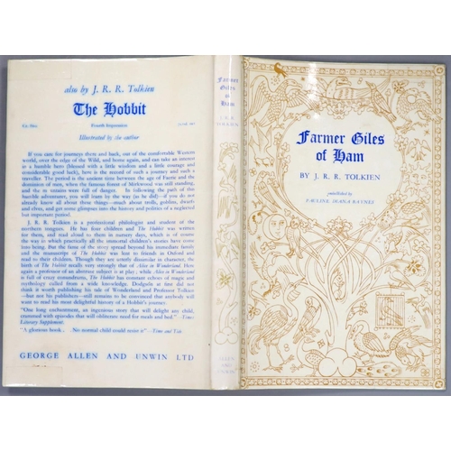 26 - °  Tolkien, John Ronald Reuel - Farmer Giles of Ham, 1st edition, illustrated by Pauline Baynes, ori... 