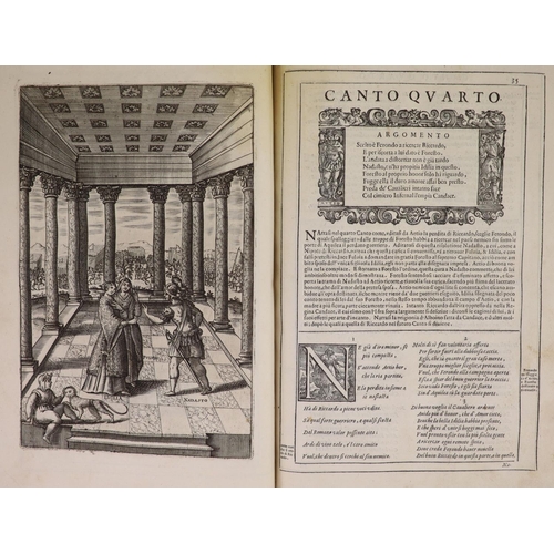 306 - °  Strozzi, Giulio. La Venetia Edificata. Poemo Eroico...con gli argomenti del Sig. Francesco Cortes... 